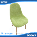wholesale conference wooden leg fabric chair